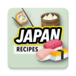 japanese healthy food recipes android application logo